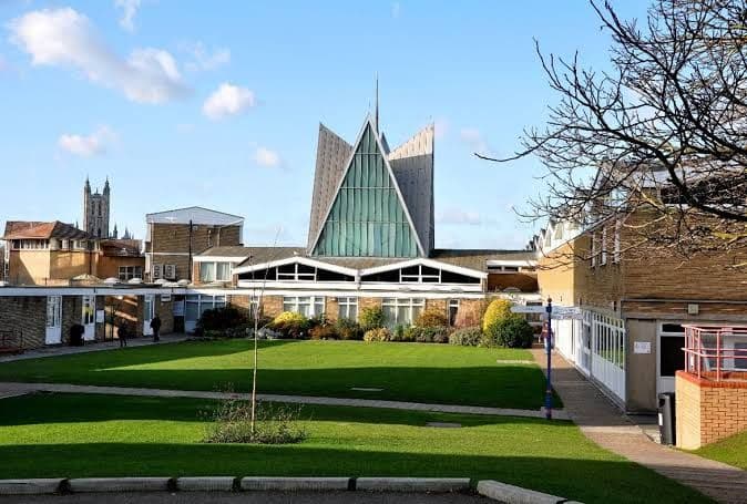 Canterbury Christ Church University campus