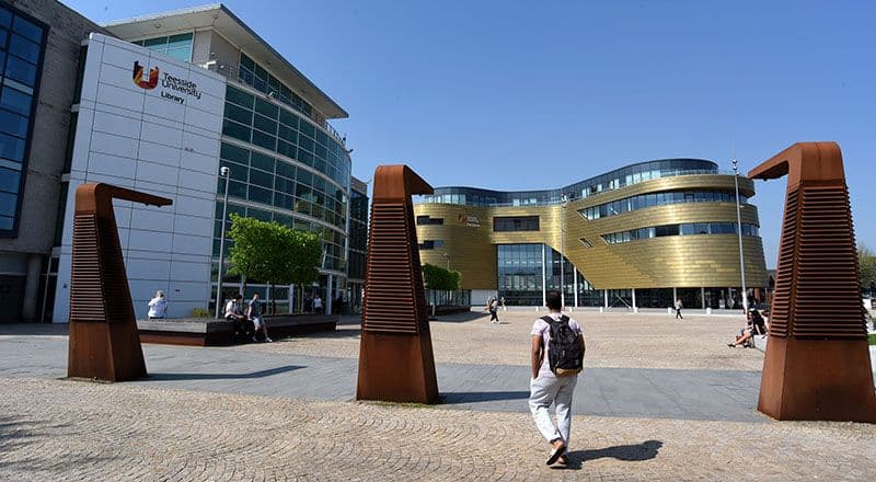 Teesside University campus