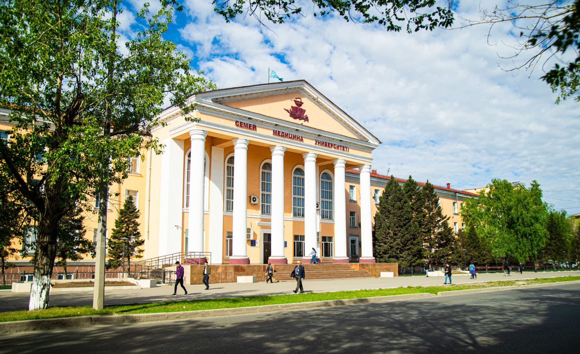 Semey Medical University campus in Kazakhstan
