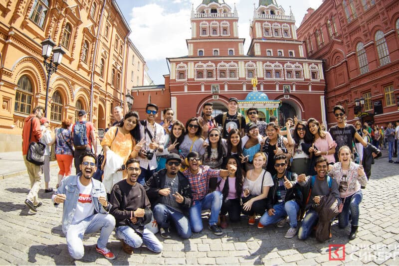 International students experiencing university life in Russia