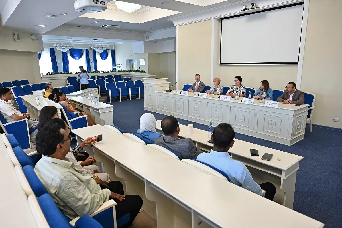University academic session in Russia