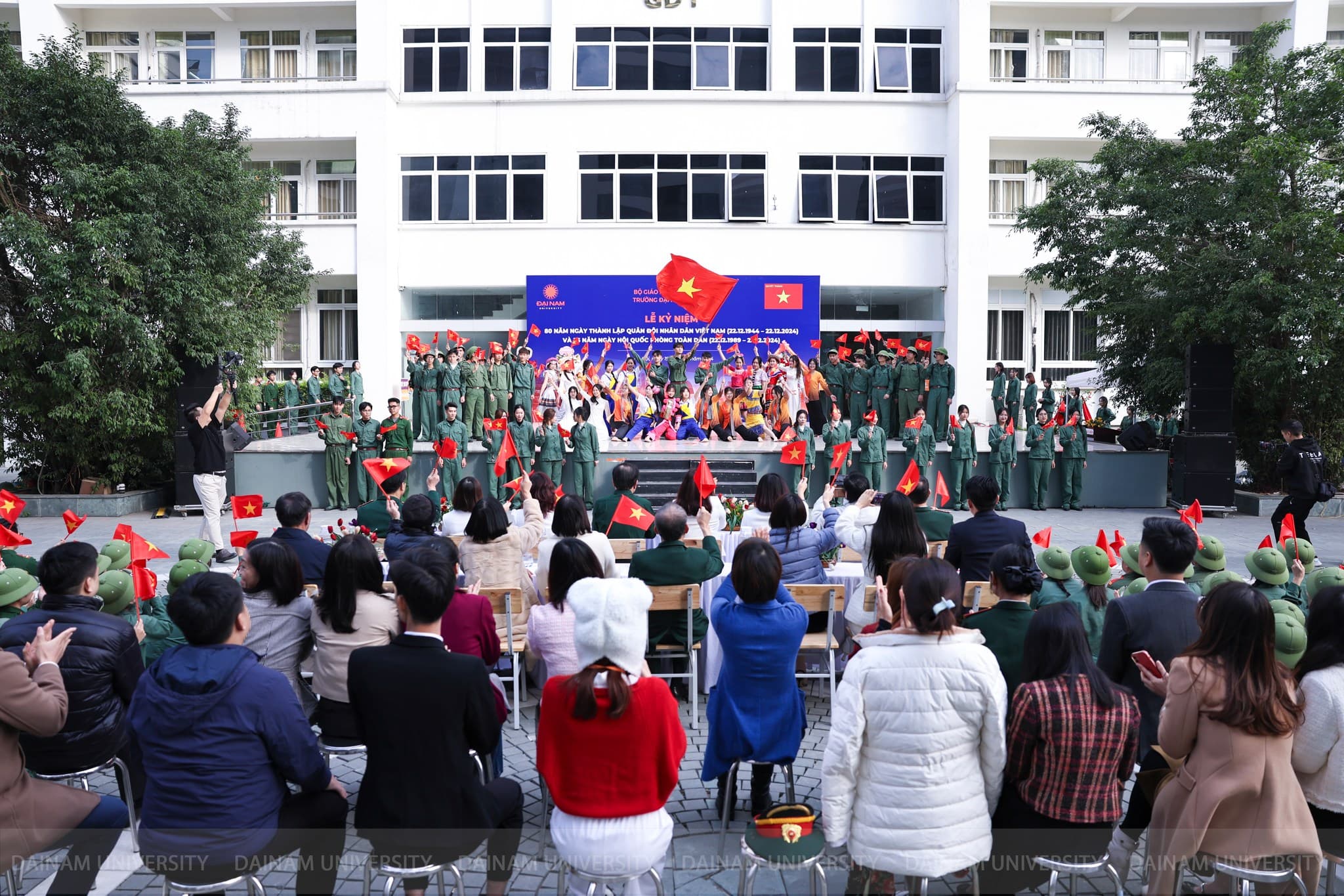Student event at Dai Nam University